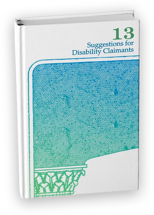 Springfield Disability Attorney - Free Book